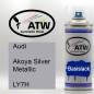 Preview: Audi, Akoya Silver Metallic, LY7H: 400ml Sprühdose, von ATW Autoteile West.